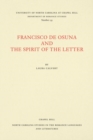 Francisco de Osuna and the Spirit of the Letter - Book