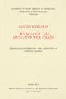 The War of the Mice and the Crabs - Book