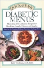 Quick & Easy Diabetic Menus - Book