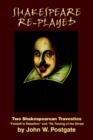 Shakespeare Re-Played : Two Shakespearean Travesties - Book