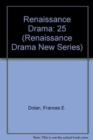 Renaissance Drama 25 : New Series XXV 1994 Renaissance Drama and the Law - Book