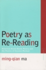 Poetry as Re-reading : American Avant-garde Poetry and the Poetics of Counter-method - Book