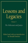 Lessons and Legacies V : The Holocaust and Justice - Smelser Ronald Smelser