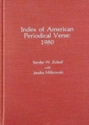Index of American Periodical Verse 1980 - Book