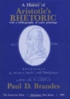 A History of Aristotle's Rhetoric with a Bibliography of Early Printings - Book