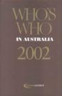 Who's Who in Australia 2002 - Book