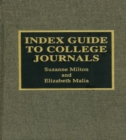 Index Guide to College Journals - Book