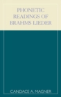 Phonetic Readings of Brahms Lieder - Book