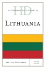 Historical Dictionary of Lithuania - Book