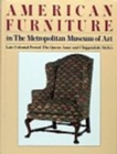 American Furniture in the Mma - Book