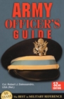 Army Officer's Guide - Book