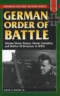 German Order of Battle : Panzer, Panzer Grenadier, and Waffen Ss Divisions in WWII - Book