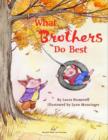 What Sisters Do Best/What Brothers Do Best - Book