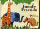 Jungle Friends : 5 Jumbo Punch-Out Animals for Play and Display - Book
