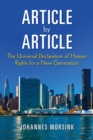 Article by Article : The Universal Declaration of Human Rights for a New Generation - Book