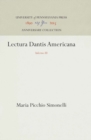 Lectura Dantis Americana : Inferno III - Book