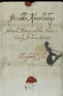 Sociable Knowledge : Natural History and the Nation in Early Modern Britain - Book