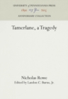 Tamerlane, a Tragedy - Book