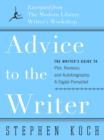 Advice to the Writer - eBook