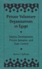 Private Voluntary Organizations in Egypt : Islamic Development, Private Initiative and State Control - Book