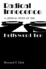 Radical Innocence : A Critical Study of the Hollywood Ten - Book
