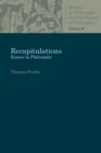 Recapitulations : Essays in Philosophy - Book