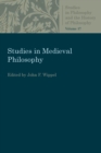 Studies in Medieval Philosophy - Book