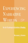 Experiencing Narrative Worlds - Book