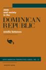 State And Society In The Dominican Republic - Book