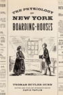 The Physiology of New York Boarding-Houses - Book