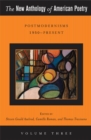 The New Anthology of American Poetry : Postmodernisms 1950-Present - Book