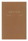Review v. 1 - Book