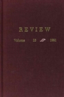 Review v. 13; Ed.J.O.Hoge & J.L.W.West - Book