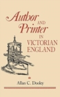 Author and Printer in Victorian England - Book