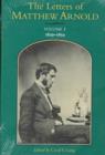 The Letters of Matthew Arnold v. 1; 1829-59 - Book