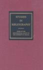 Studies in Bibliography v. 57 - Book