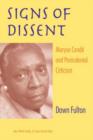 Signs of Dissent : Maryse Conde and Postcolonial Criticism - Book
