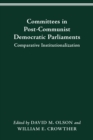 COMMITTEES IN POST-COMMUNIST DEMOCRATIC PARLIAMENTS : COMPARATIVE INSTITUTIONALIZATION - eBook