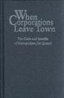 When Corporations Leave Town : The Costs and Benefits of Metropolian Job Sprawl - Book