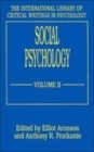 Social Psychology : Volume 2 - Book