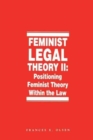 Feminist Legal Theory : Vol. 2 - Book