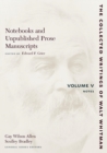 Notebooks and Unpublished Prose Manuscripts: Volume V : Notes - Book