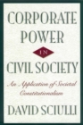 Corporate Power in Civil Society - Book