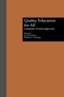 Quality Education for All : Community-Oriented Approaches - Book