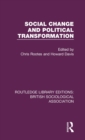 Social Change and Political Transformation - Book