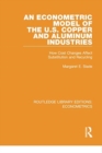 An Econometric Model of the U.S. Copper and Aluminum Industries : How Cost Changes Affect Substitution and Recycling - Book