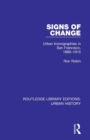 Signs of Change : Urban Iconographies in San Francisco, 1880-1915 - Book