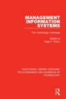 Management Information Systems: The Technology Challenge - Book