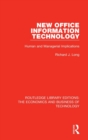 New Office Information Technology : Human and Managerial Implications - Book
