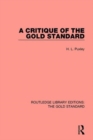 A Critique of the Gold Standard - Book